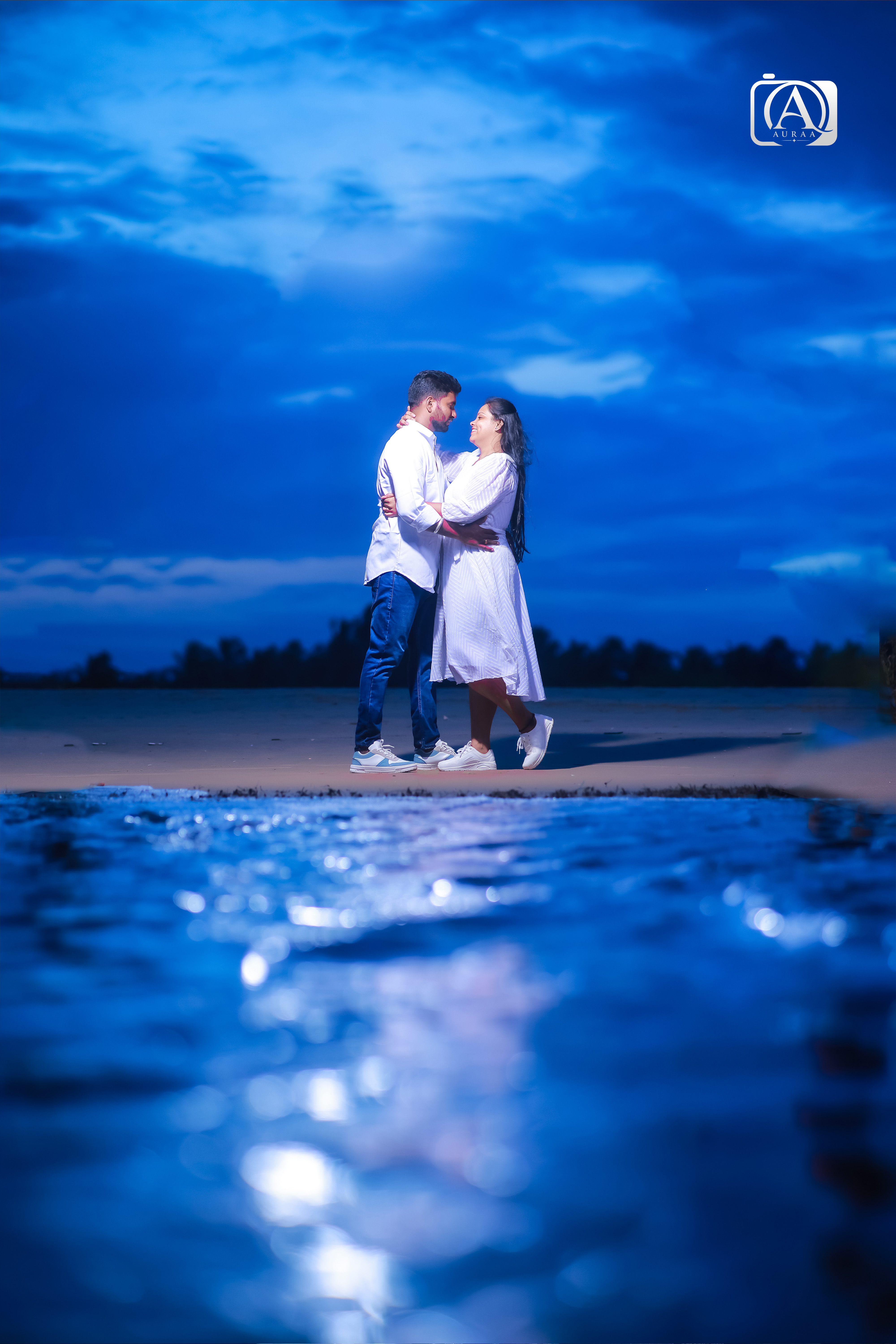 Pre-Wedding Rock Beach Shoot | Auraa Studios
